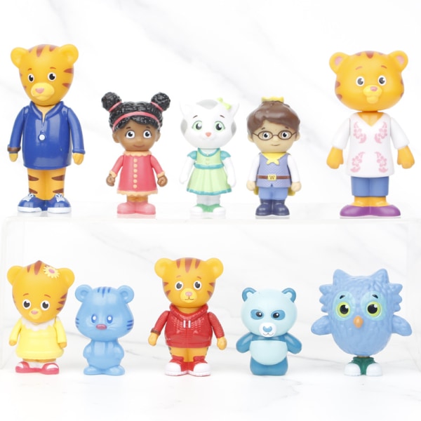 Daniel Tigers naboer dukker i 10 dele