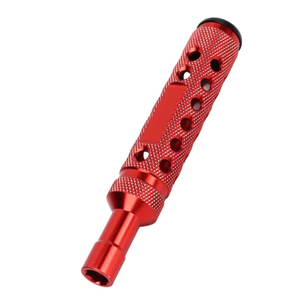 RC Hex Socket Arbejdsbesparende Aluminiumlegering 7mm RC Bilværktøj til 1/10 til HSP til Traxxas til Tamiya RC Modelbiler Rød