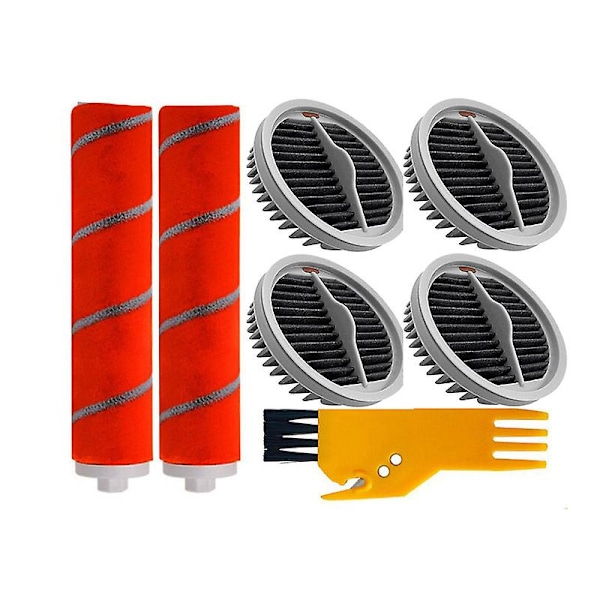 Reservedele til Xiaomi Roidmi Nex X20 X30 S2 F8 Pro Håndholdt Trådløs Støvsuger - Rullehoved, Hovedbørste, HEPA-filter Set M