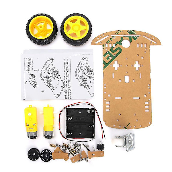 Ny motor til Smart Robot Kit Speed ​​Encoder Batteri Bil Chassis Box Til Arduino