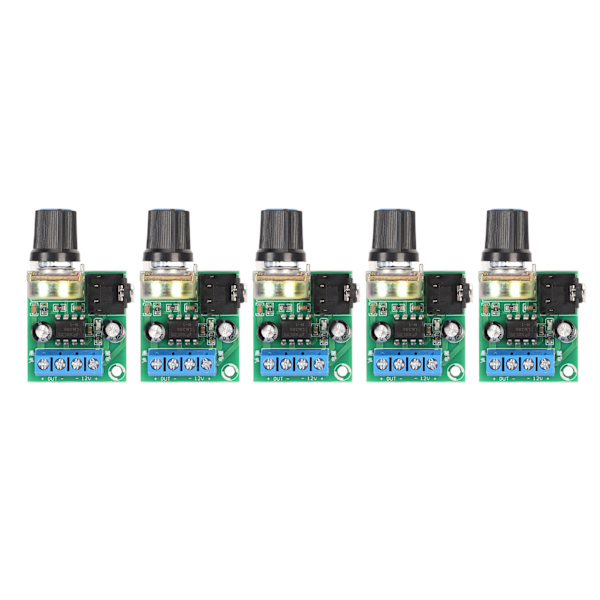 MH 5PCS LM386 Förstärkarmodul Mini 0,5W till 10W Högtalare DC 3V till 12V Ljudförstärkarmodul för Högtalare