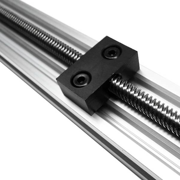 M8 8mm Blyskruvgänga Metallmutterplatta Säte Block För 3d-utskrift