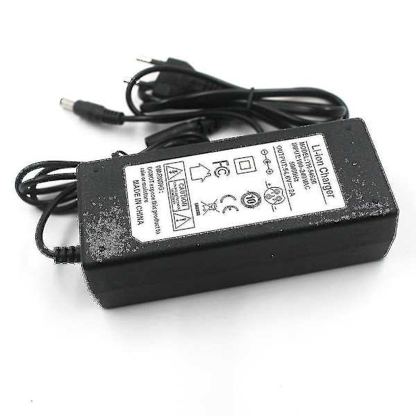 54.6v2a oplader 54.6v 2a elcykel lithium batteri oplader til 48v li-ion lithium batteripakke 5521 XLR stik 48v2a oplader -bp [kk] XLR 3P
