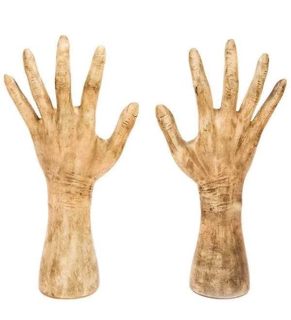 {hw} Solar Devil Hand Claw Resin Ornament Halloween Dekoration