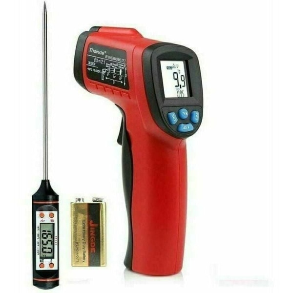 Infraröd termometer, lasertermometer, 【Industriell termometer】