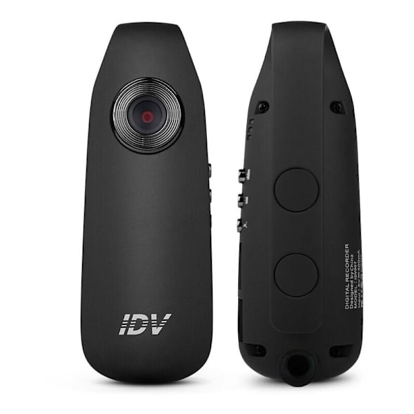 Mini Dash Cam HD 1080p 130° för motorcykel cykel utomhuskamera röstinspelare övervakningskamera rörelseinspelare sportkamera（1st）
