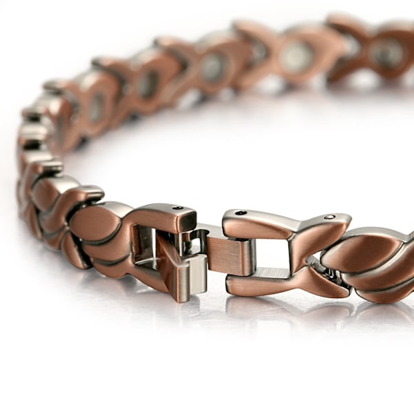 Elegant Kobber Magnetisk Terapi Armbånd til Kvinder, Smertelindring[qb]