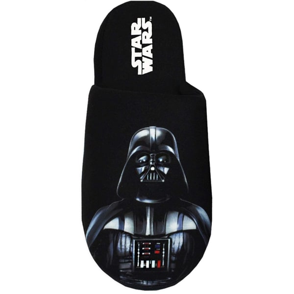 Star Wars Herre Mørk Side Darth Vader Tøfler 7 UK-8 UK Sort Sort Black 7 UK-8 UK