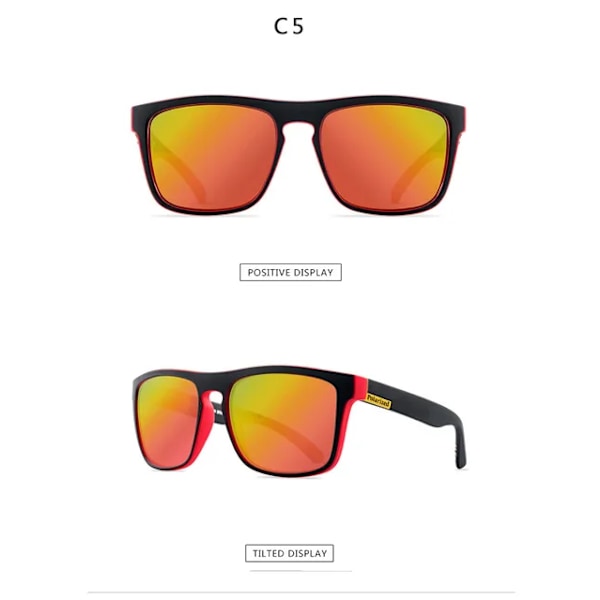 Polaroid aurinkolasit Unisex Square Vintage aurinkolasit Kuuluisa merkki Polaroid aurinkolasit Retro Feminino naisille ja miehille 2149C5 2149C5 Polarized