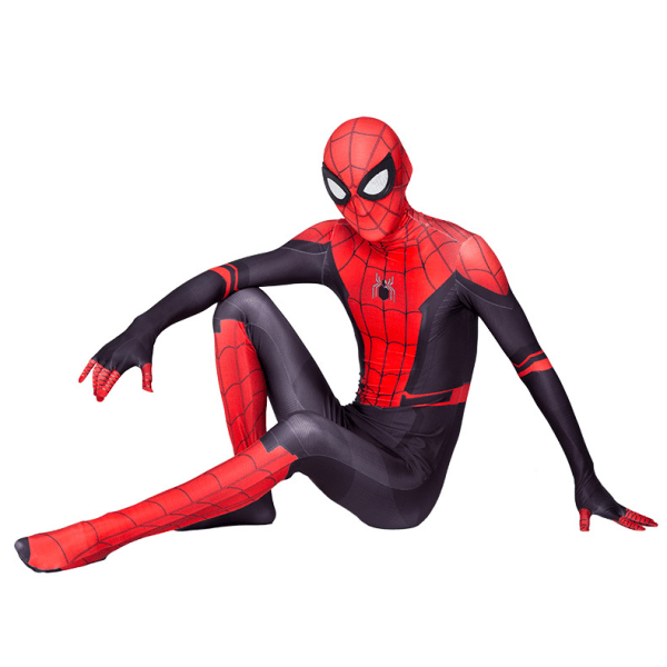 Vuxen Spider-man Cosplay Cosplay Jumpsuit 160 cm