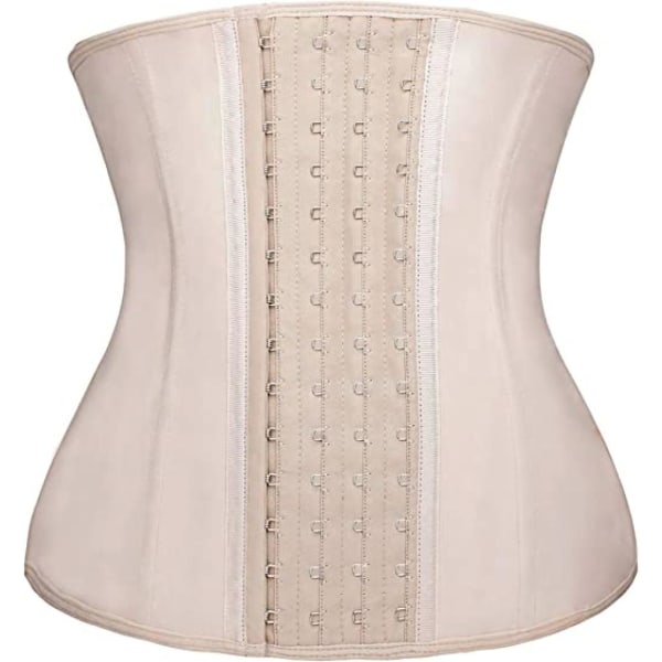 Waist trainer för kvinnor Latex underbyst midjekorsetter Cincher skin XS