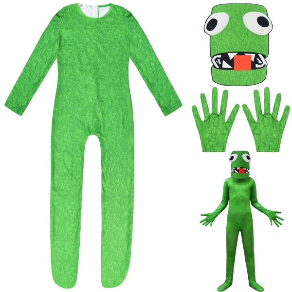 Enfants Arc-en-ciel Amis Costume Monstre Cosplay Onesie Outfit Låtsas Lek Dress Up For Boys Suit 100 cm