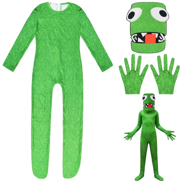 Enfants Arc-en-ciel Amis Costume Monstre Cosplay Onesie Outfit Låtsas Lek Dress Up For Boys Suit 180 cm