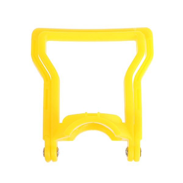 1PCS vattenbärande flaska vattenhandtag vatten upprörd flaskhink B Yellow