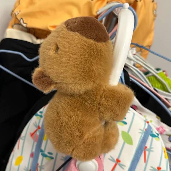 Simulering Animal Capybara Plush Toys och Capybara Gose Toy