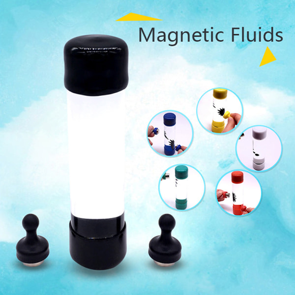 Ferrofluid Magnetic Fluid Liquid Display Leksak Black