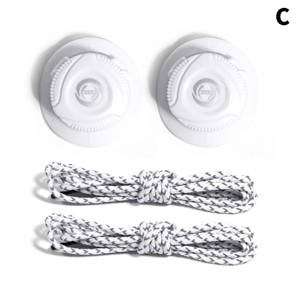 1 Par Sneaker Skosnören Elastisk No Tie Skosnören C