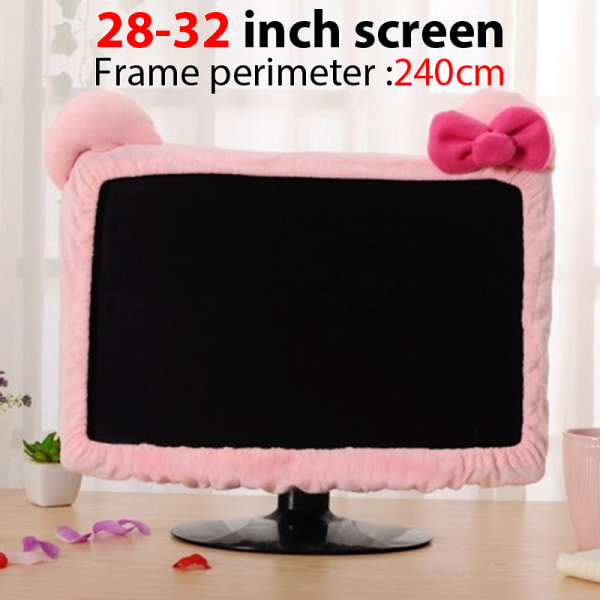 e Cover datorskärm för bärbar dator Pink 28-32inch