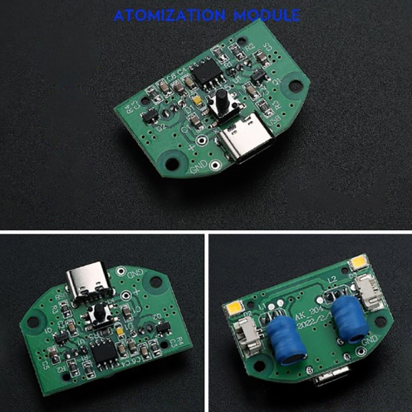 USB luftfuktare DIY Kits Mist Maker och Driver Circuit Board Green