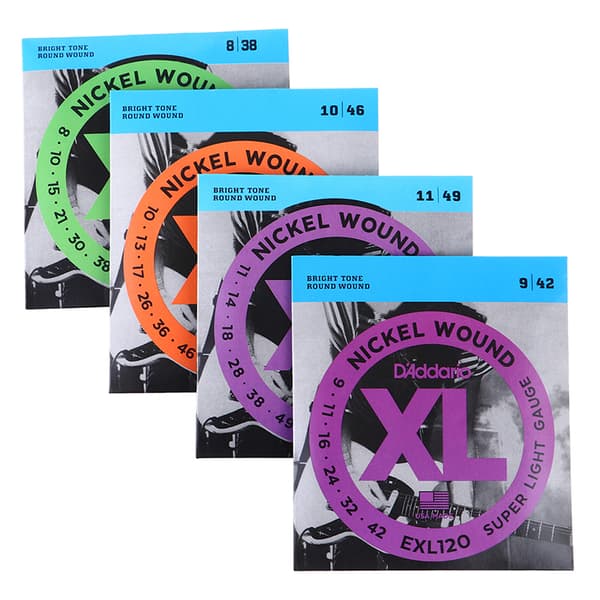 EXL Nickel Round Wound elektriska gitarrsträngar EXL110