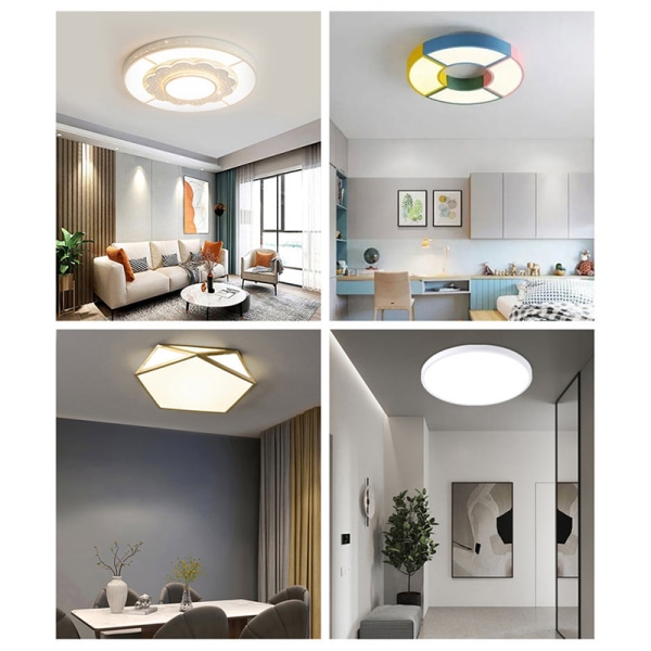 4 st/pack hög lumen LED med optisk lins LED taklampa 12W5pcs