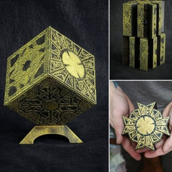 1st Hellraiser Pussellåda Flyttbar Lament Skräck Terror Figurer
