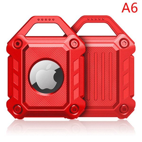 För Apple AirTag med case Red