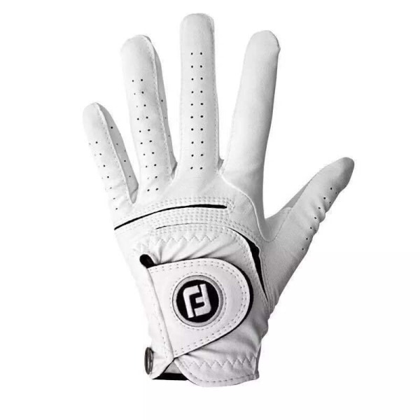 Golfhandskar Andas lammskinn Halkfria Golfhandskar Single Left white size-25