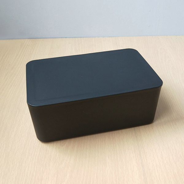 Dammtät våtservetter Förvaringsbox med lock Tissue Storage Box Gray