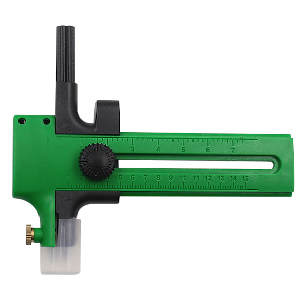 1 stycke Rotary Compass Circle ter Papper Kartongverktyg A4