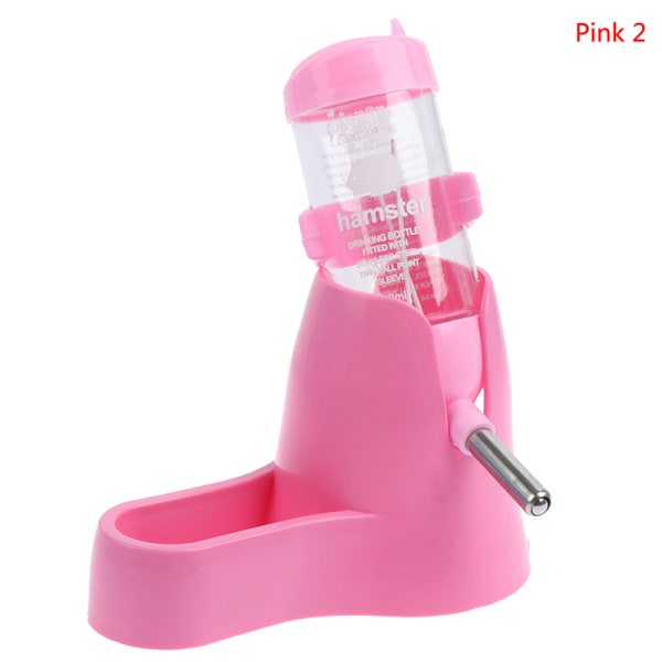 Hamster Vattenflaska Smådjur Tillbehör Automatisk utfodring Pink With kettle