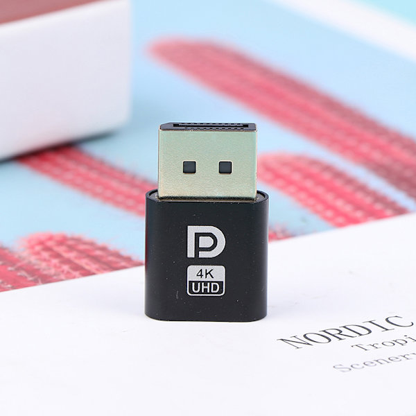 4K Displayport Dummy Plug DP Virtual Display Adapter