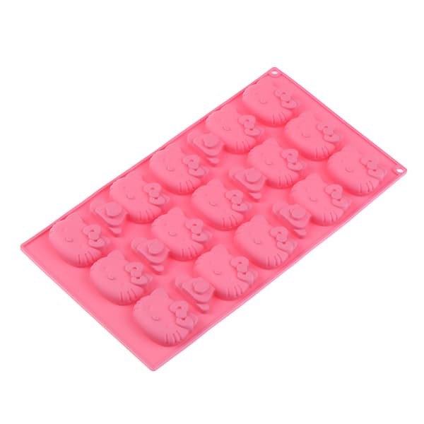 Cat Silikon Chokladform Mold Tårta gelé Form Mold onesize