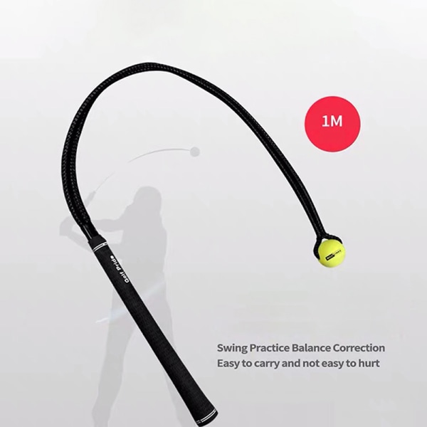 Golf Swing Trainer Rope Golf Practice Träningshjälpmedel 86 CM