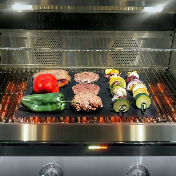 5 st Silikonbakmatta BBQ Matlagning Återanvändbart nonstick-ark 5 PCS