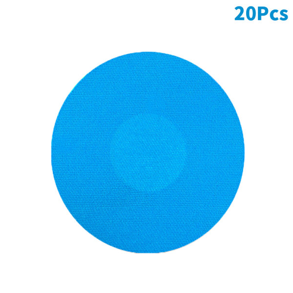 20st självhäftande lappar Sensorskydd Vattentäta klistermärken Blue 20Pcs