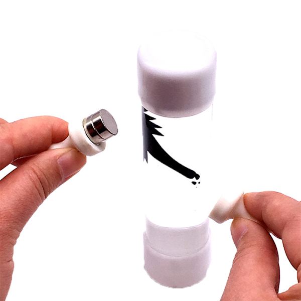 Ferrofluid Magnetic Fluid Liquid Display Leksak White