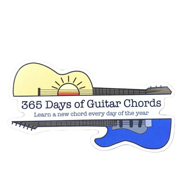 2024 Skrivbordskalender Creative Guitar Chord Calendar