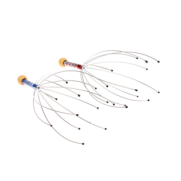 head massager bläckfisk klo massager verktyg huvud hårbotten hals str one size