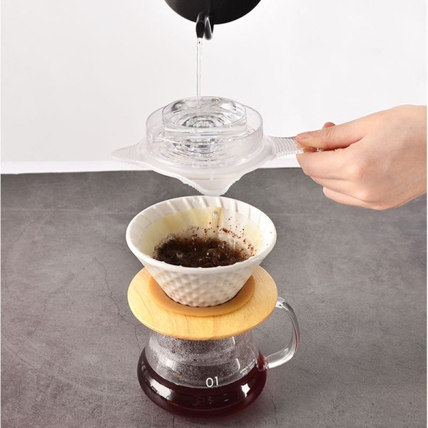 Bärbart kaffefilter Kaffebryggare Dropptehållare