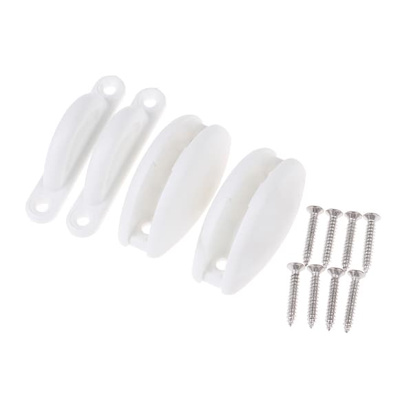 Camper Door Accessorie Retainer Catch For Caravan Husbilar Bo White