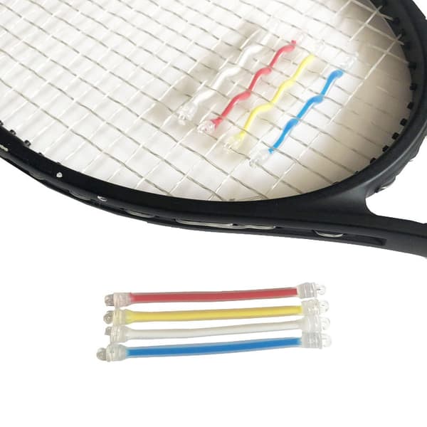 3 st Tennisracket Vibrationsdämpare White