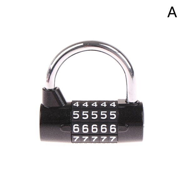 Sifferkombination Hänglås Nummer Kod Lösenordslås Blue number