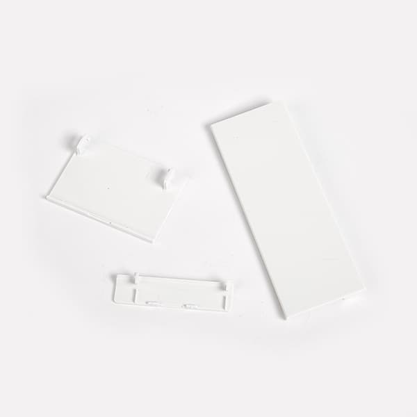 3st Memory Card Cover Ersättningssats för lock för Ninte White