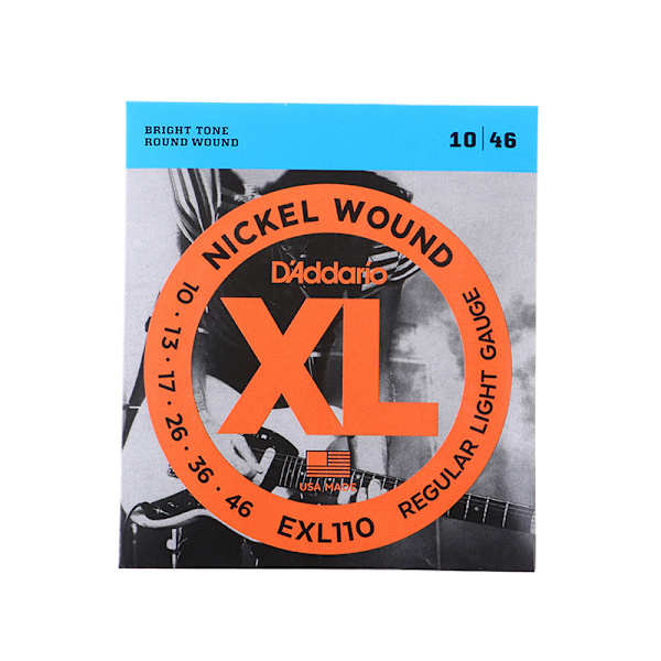 EXL Nickel Round Wound elektriska gitarrsträngar EXL110