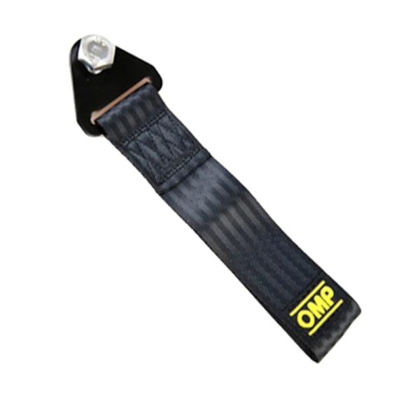 22 * 5 cm bilmodifierad släpvagn repvagn bogserbälte 2 tum T Black