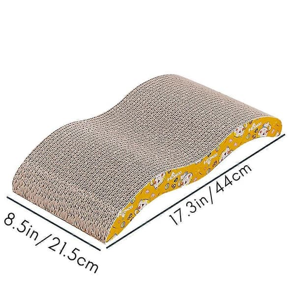 Cardboard Cat Scratcher with Premium Scratching Structure Design Durable Cat Scratcher