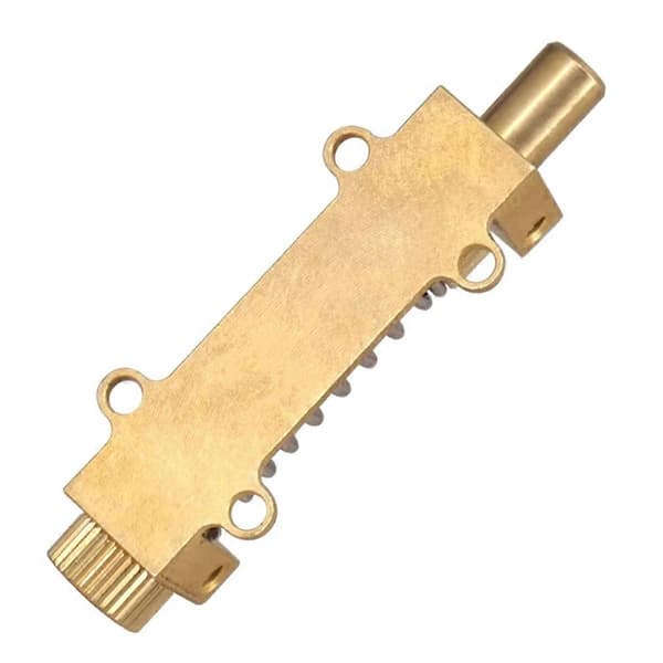 Mässing Tremolo Stabilisator Gitarr Tremolo Stopp Stabiliseringsenhet Kit för Elgitarrer Tillbehör