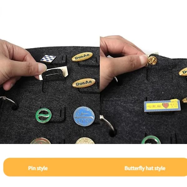 Bogdesign Etui Broche Nål Organizer Smykkeopbevaring B