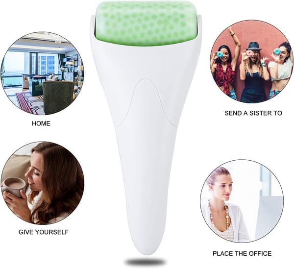 Ice Roller for Face and Eyes, Ice Massage Roller Heads Ice